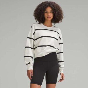 NWT Lululemon Perfectly Oversized Cropped Crew Sweatshirt